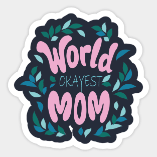 World Mom Sticker